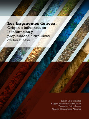 cover image of Los fragmentos de roca. Origen e influencia en la infiltración y propiedades hidráulicas de los suelos